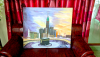 Holy Ka'aba image during Hajj (Hand-drawn) for sale.